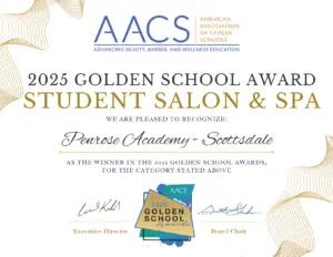 American Association of Career School Award for Student Salon and Spa